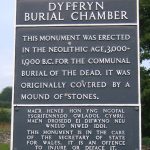 Dyffryn burial sign