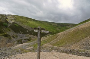 Gunnerside signpost