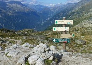 Plan de l'Aiguille Sign