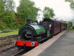 Tanfield railway engine