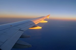 View from plane